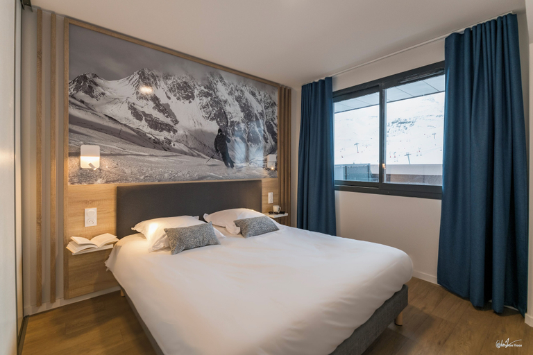 Bedroom 2, Lagrange Vacances Le Cristal de Piau, Hautes-Pyrénées