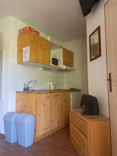 Private kitchen, Hameau 3 103 - SPA & Piscine Appartement 6 Pers, Savoie