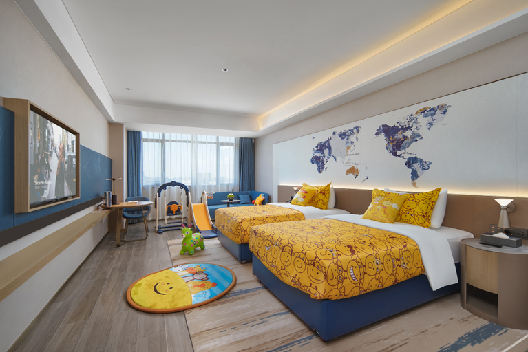 Bedroom 2, Kyriad Marvelous Hotel Dongguan Houjie Convention and Exhibition Center, Dongguan