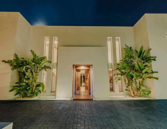 Reception, Modern Villa With Indoor Pool, Baleares