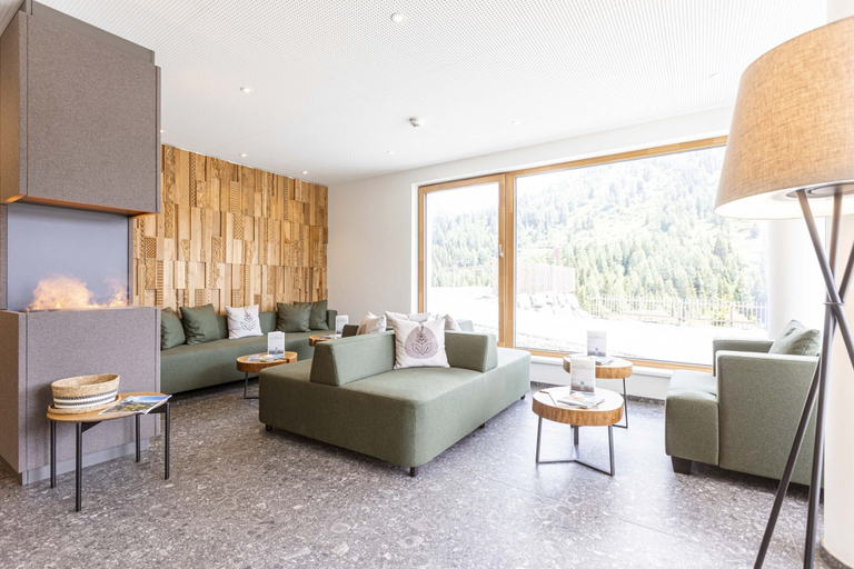 Living area, Charming Lodge With Finnish Sauna, Hermagor