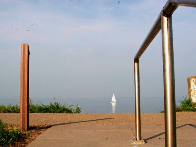 View from property 2, Comfortable Home With a Terrace Near the Oosterschelde, Kapelle