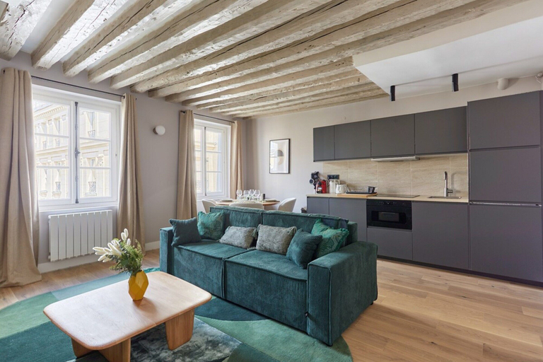 Living area 4, Magnificent new Flat Le Marais/beaubourg, Paris