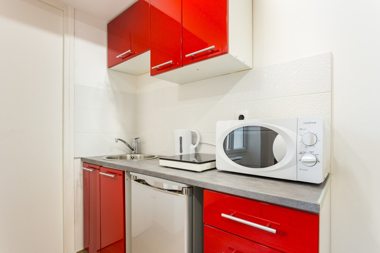 Private kitchen 2, Elegant Studio - 2P - Malakoff, Hauts-de-Seine