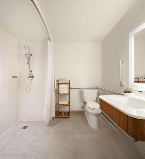 Bathroom 4, Hyatt Regency New Brunswick, Middlesex