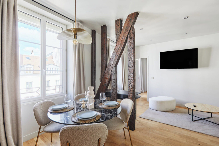 Dining 4, Charming 1bdr AC Le Marais Centre de Paris, Paris