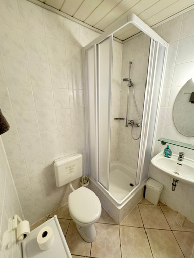 Bathroom 2, Pension Sonnenschein, Halle (Saale)