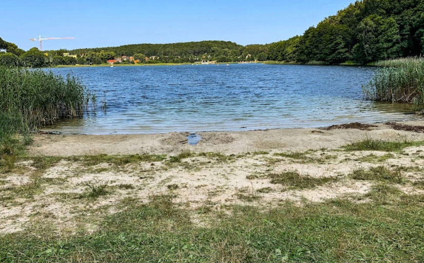 View from property 2, Holiday Home by Lake Wiselka With Sauna, Kamień