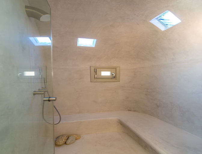 Bathroom 2, Charming Villa Near Ftelia Beach, East Macedonia and Thrace