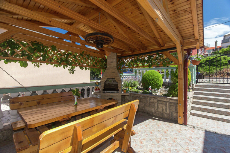 Garden, Adorable Home With Swimming Pool and sea View, Senj