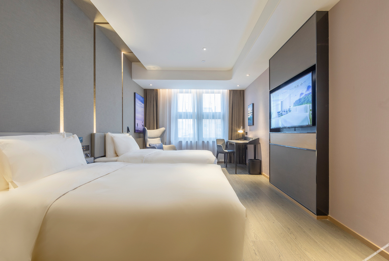 Bedroom 2, 鄭州大学梧桐街地下鉄駅アトゥールホテル(Atour  Hotel, Wutongjie Station Zhengzhou University), Zhengzhou