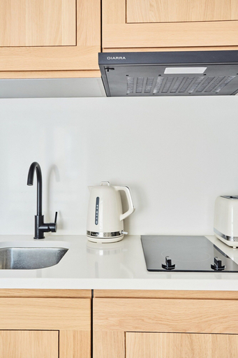 Private kitchen 3, Chic Studio AC - Center of Paris-Bourse, Paris