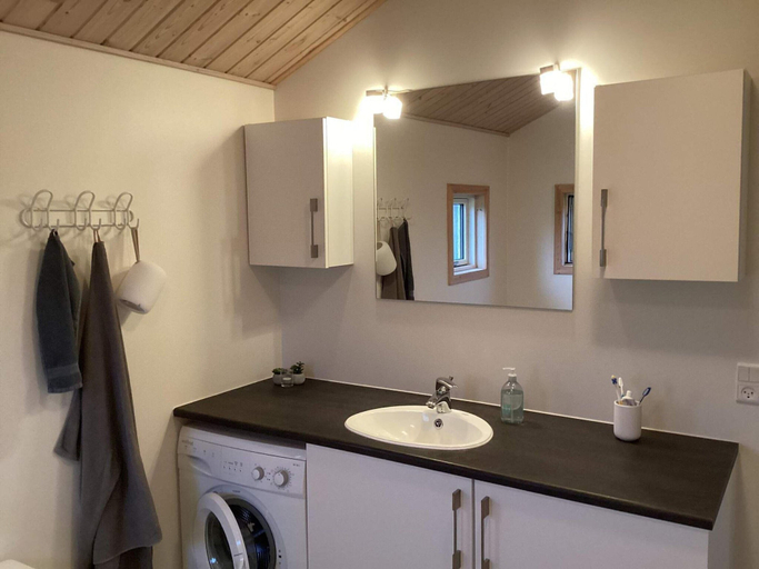 Bathroom 3, 4 Star Holiday Home in Ansager, Varde