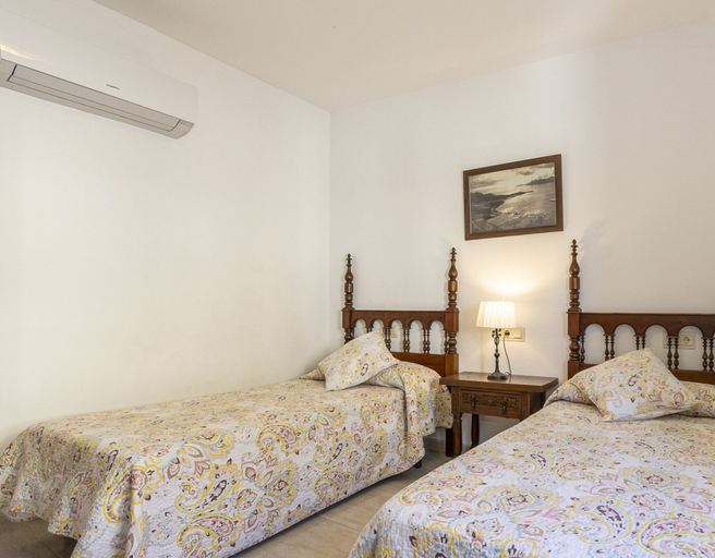 Bedroom 3, Spacious Villa With Garden, Baleares