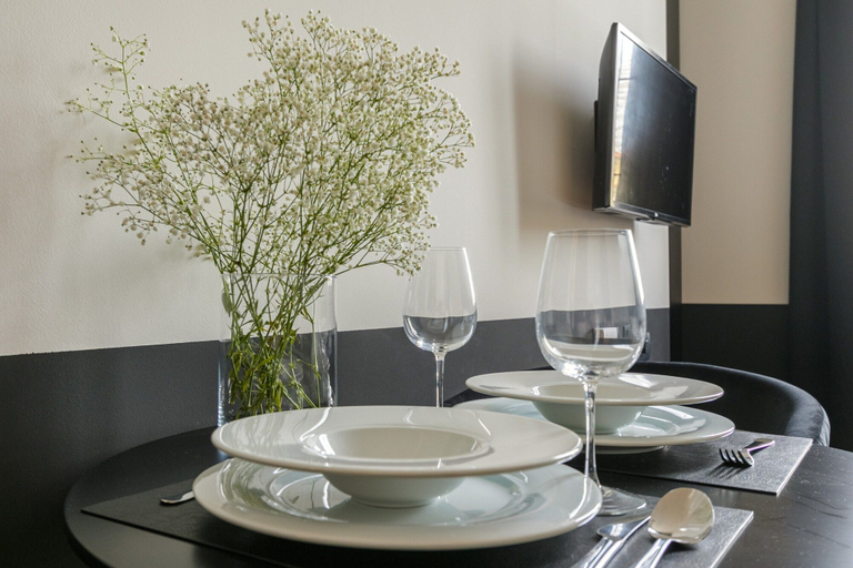 Dining, Chic Studio in Historical Bovisa, Milan, Milano