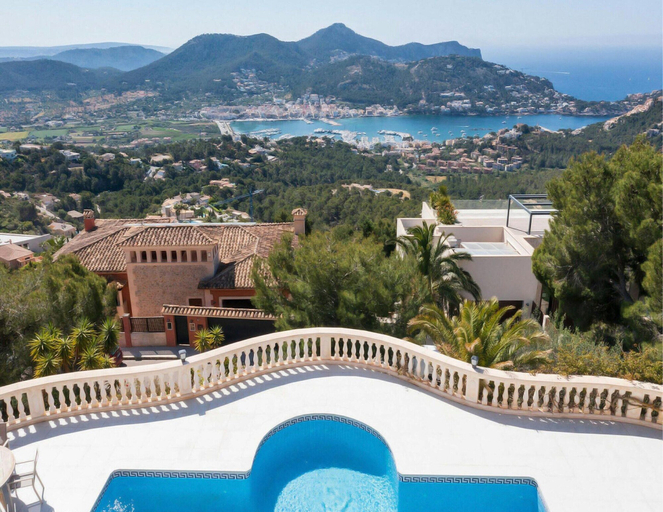 View from property 3, Lavish Villa With Saltwater Pool, Baleares