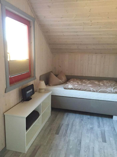 Bedroom 3, Skandinavisches Ferienhaus in Mirow, Mecklenburgische Seenplatte