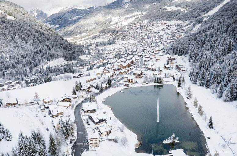 Aerial view, Castel des Neiges Csa7 Centre & View 6 Pers, Haute-Savoie