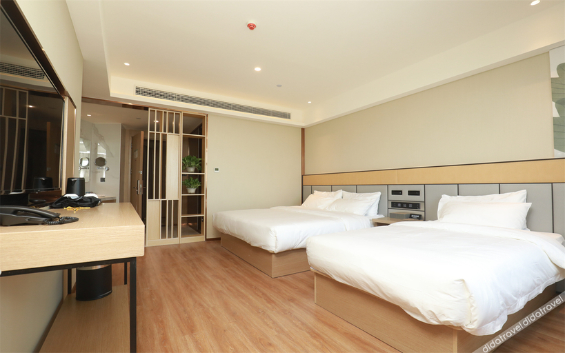 Bedroom 2, GreenTree Inn (Zero kilometer Hotel, Yecheng county), Kashgar
