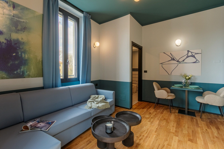 Living area 5, Studio in Milan's Bovisa Area, Milano