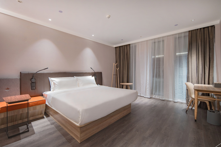 Bedroom 2, Hanting Hotel Jiujiang Gongqingcheng High-speed Railway Station, Jiujiang