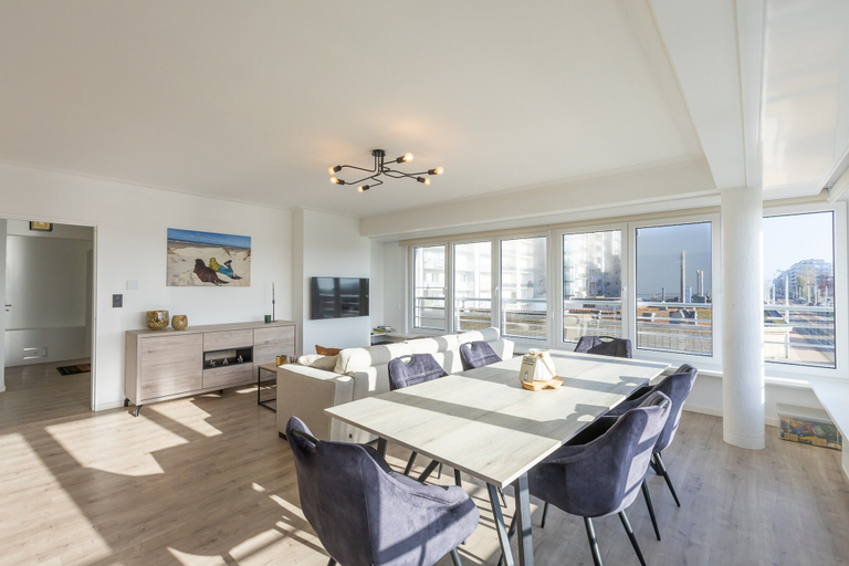 Living room 3, Modern Flat Near the sea, West-Vlaanderen