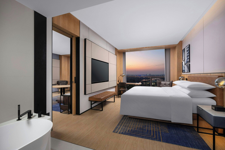 Bedroom 4, Four Points by Sheraton Yancheng, Jianhu, Yancheng