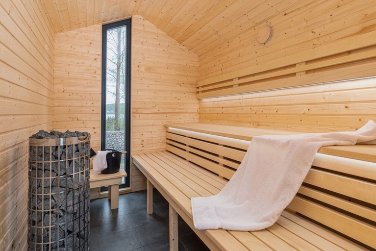 Sauna 3, Holiday Home by Lake Wiselka With Sauna, Kamień