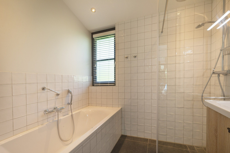Bathroom, Beach Villa in North Holland With Patio, Zijpe