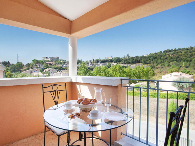 View from property 5, Studio in Greoux-les-bains Near Lakes, Alpes-de-Haute-Provence