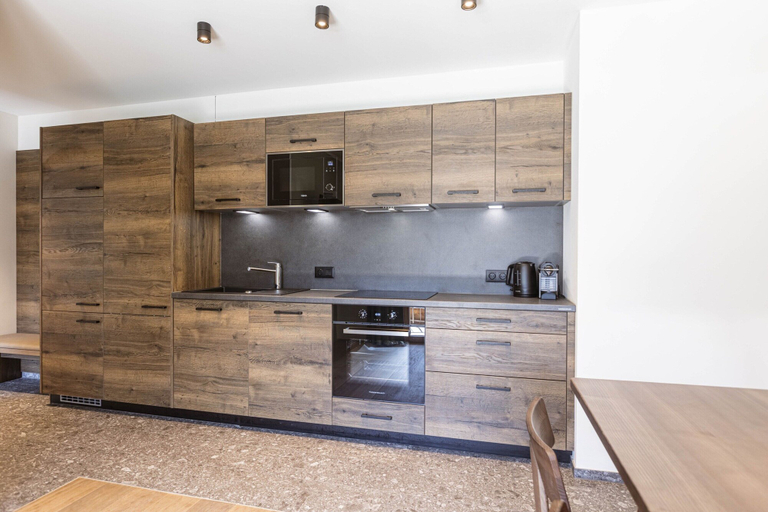 Private kitchen 5, Amazing Lodge With Balcony, Hermagor