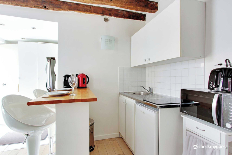 Private kitchen 3, Cosy Studio 2P - Rue Mouffetard, Paris
