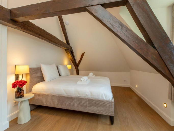 Bedroom 4, Farmhouse in Zeeland With Windmill Views, Borsele