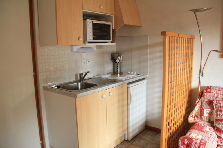 Private kitchen, Orchidee OD8 Nature & Telecabine 4 Pers, Haute-Savoie