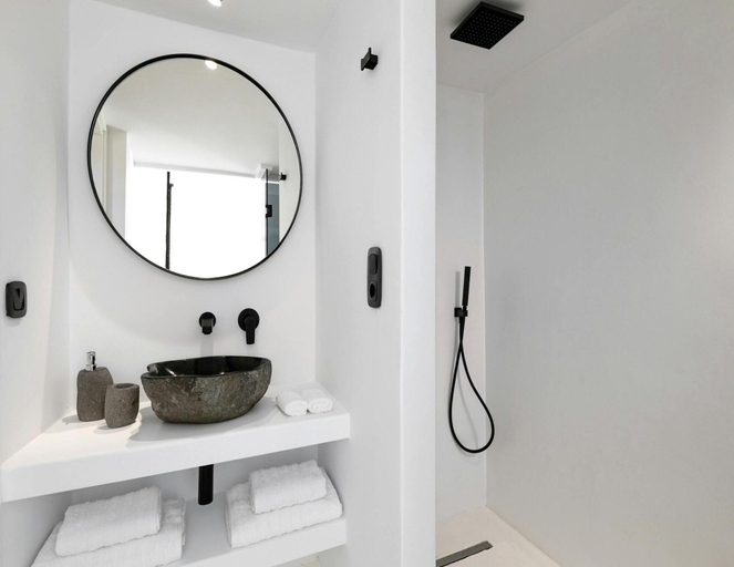 Bathroom 5, Villa With Fantastic Terrace-sea Views, South Aegean