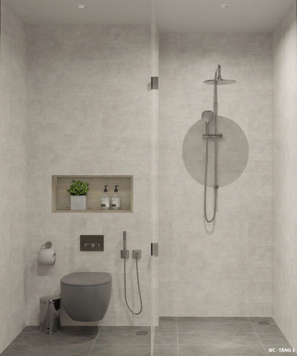 Bathroom 4, 1995S HOSTEL, Huế