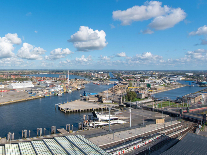 View from property 5, Central Apartment in Ostend Near Beach, West-Vlaanderen