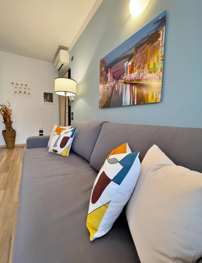 Living area 4, Apt for 4 With Gym, Bovisa Milan, Milano
