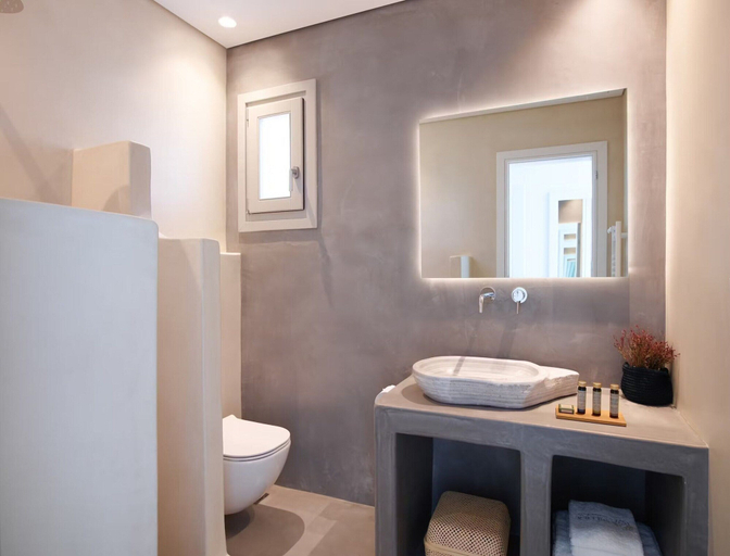 Bathroom 5, Nice Villa at Kalafatis Beach, South Aegean