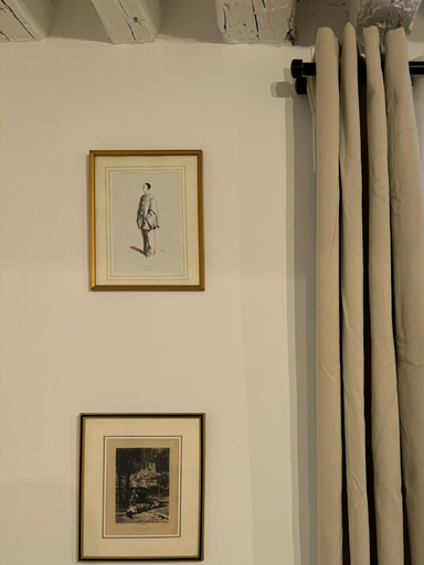 Interior detail, Apartment Saint Germain des Pres Bon Marche, Paris
