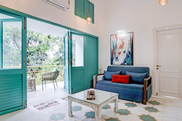 Reception, Villa in Goa With Private Pool & BBQ, North Goa