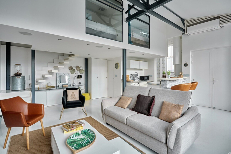 Living area 3, Charming Duplex Center of Paris-montorgueil, Paris