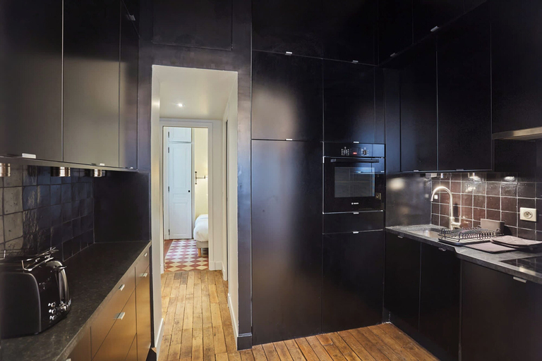 Private kitchen 3, Elegant Appartment St Germain des Pres Invalides, Paris