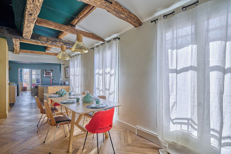 Dining 5, Wonderful Apartment Terrace Center of Paris, Paris
