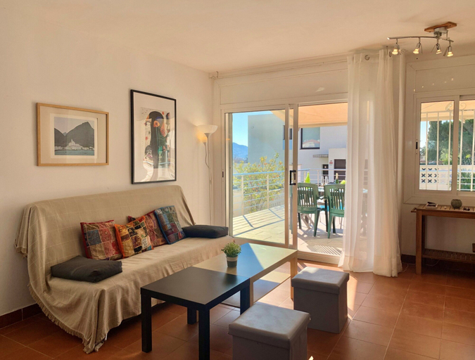 Living room 2, Beautiful Apartment With View, Girona
