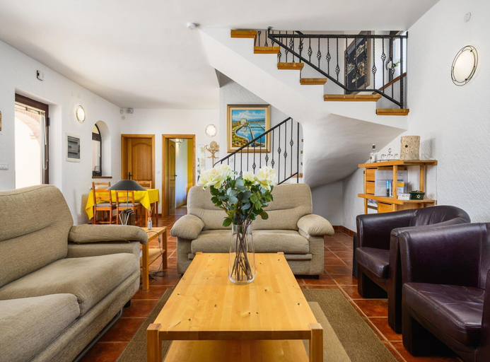 Living area, Villa in Visnjan With Private Heated Pool, Višnjan