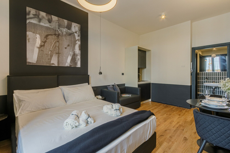 Room 4, Chic Studio in Historical Bovisa, Milan, Milano