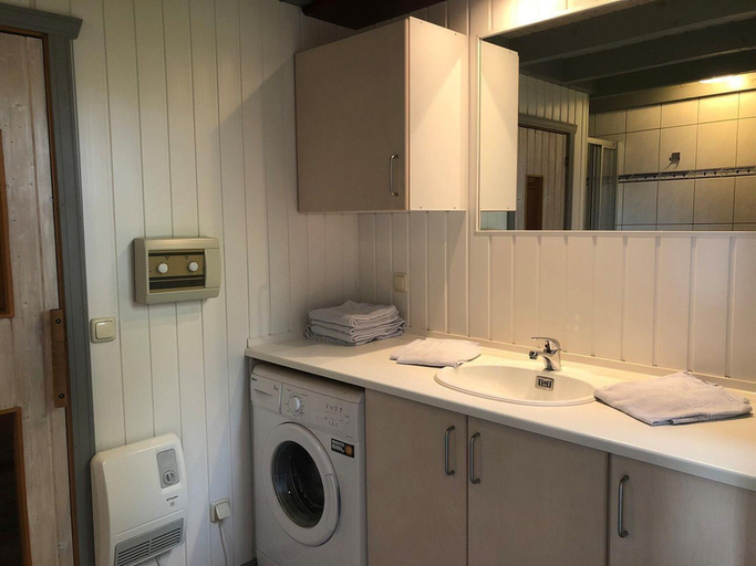 Bathroom 2, Skandinavisches Ferienhaus in Mirow, Mecklenburgische Seenplatte
