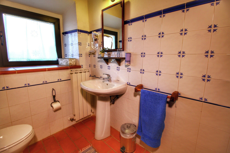 Bathroom 4, Farmhouse with pool, views, Siena