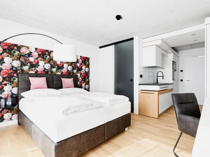 Bedroom 3, Livisit Bergapartments, Stuttgart